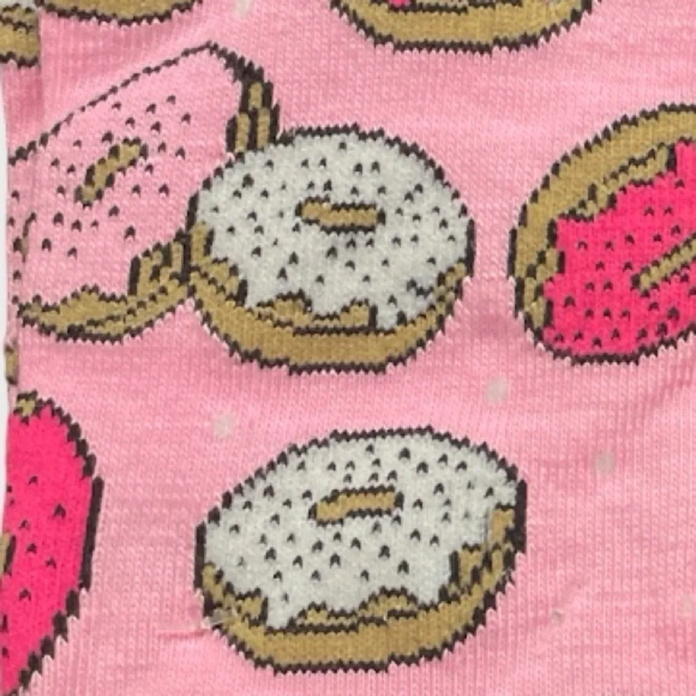 Coffee & Donuts Novelty Women’s theme Casual Ankle Socks size 5-9